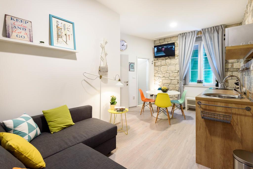 Apartment Fabijanko Oldtown Trogir Bagian luar foto